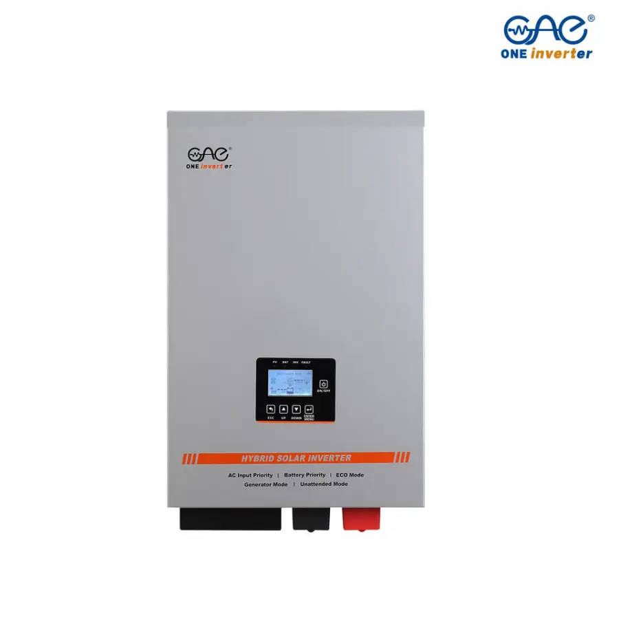 10kw Single Phase 220V Hybrid Solar Inverter Pure Sine Wave Inverter Built in MPPT Controller — image 3