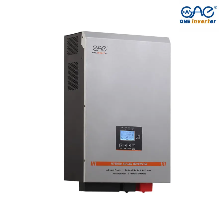 10kw Single Phase 220V Hybrid Solar Inverter Pure Sine Wave Inverter Built in MPPT Controller — image 5