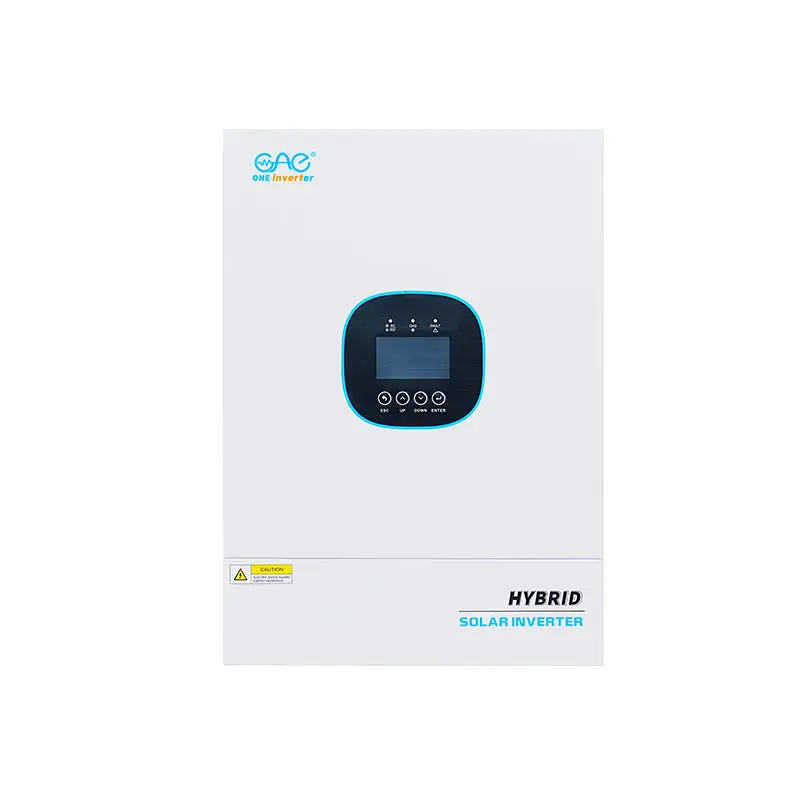 Off Grid Split Phase Inverter 120V 240V 5kW 6kW 48V Solar Inverter Hybrid With 100A Mppt Charge Controller — view 1