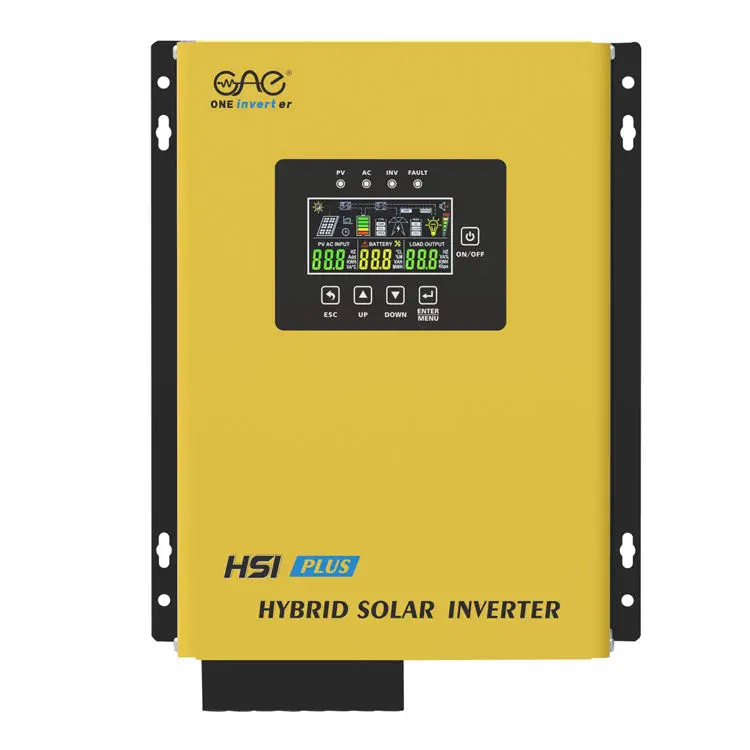 HSI Series Solar Inverter off Grid Hybrid Inverter with 15A AC Charger and 30A 40A MPPT Controller Good Price — view 1