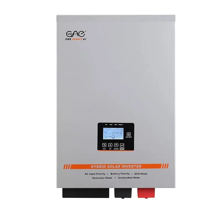 Mppt Hybrid Solar Inverter 12V 24V 48V 1.5Kw 2Kw 3Kw 4Kw 5Kw 6Kw Solar Energy System — view 1
