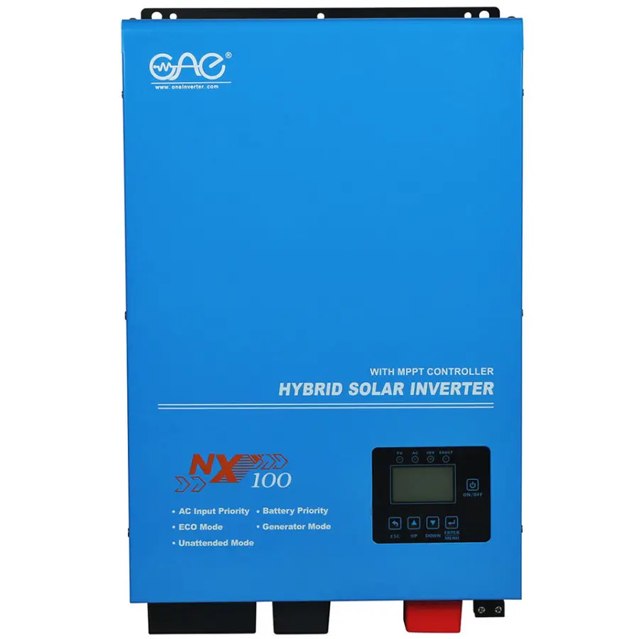 Oneinverter Brand New Model 3KW 5KW 12V 24V 48V Hybrid Inverter with 60A MPPT — image 4