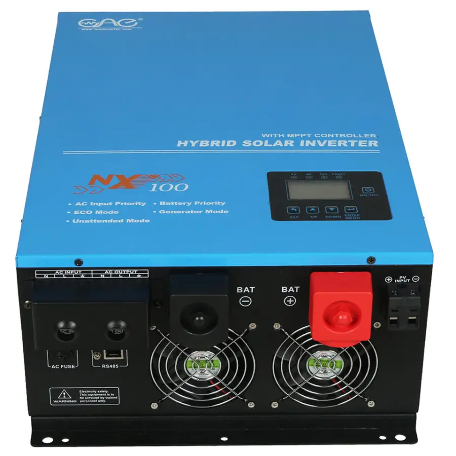 Oneinverter Brand New Model 3KW 5KW 12V 24V 48V Hybrid Inverter with 60A MPPT — image 5
