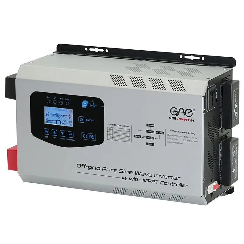 1.5KW 3KW 5KW 6KW Best Off Grid 3kw Hybrid Solar Inverter Price Solar Hybrid Inverter — view 1