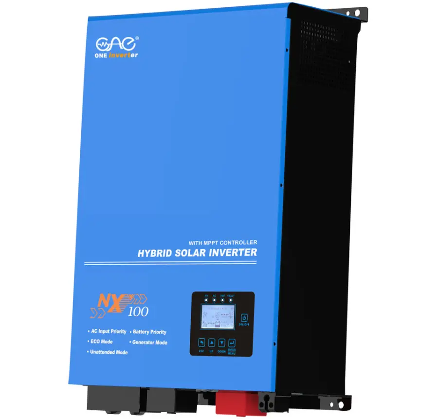 5kw Pure Sine Wave Solar Hybrid Inverter 5000w 24v 220v 110v Inverter off Grid Solar Home System — view 1