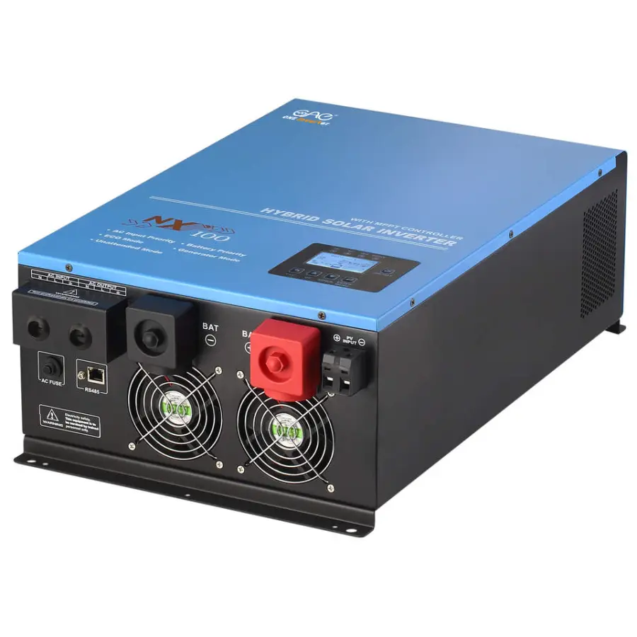 5kw Pure Sine Wave Solar Hybrid Inverter 5000w 24v 220v 110v Inverter off Grid Solar Home System — view 2