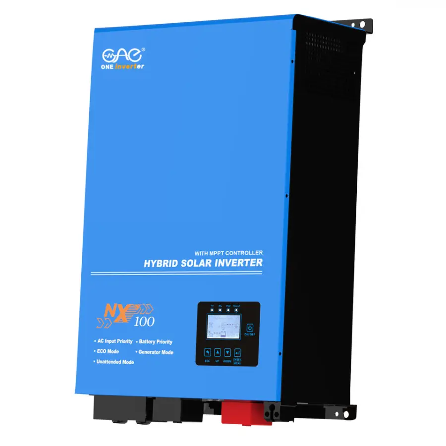 Single Phase 3kva 5kva 2kw 3kw 5kw 10kw Mppt off Grid Solar Inverter Price Inversor Hybrid Solar Inverter — view 1