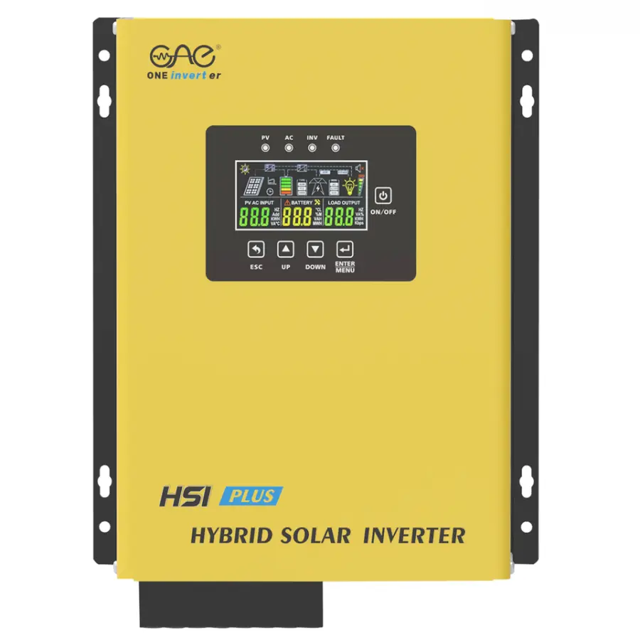 1.2kw Hybrid Inverter 12v Solar Power System 1000W 1200W Pure Sine Wave 60Hz Output Frequency LCD LED Display — image 3