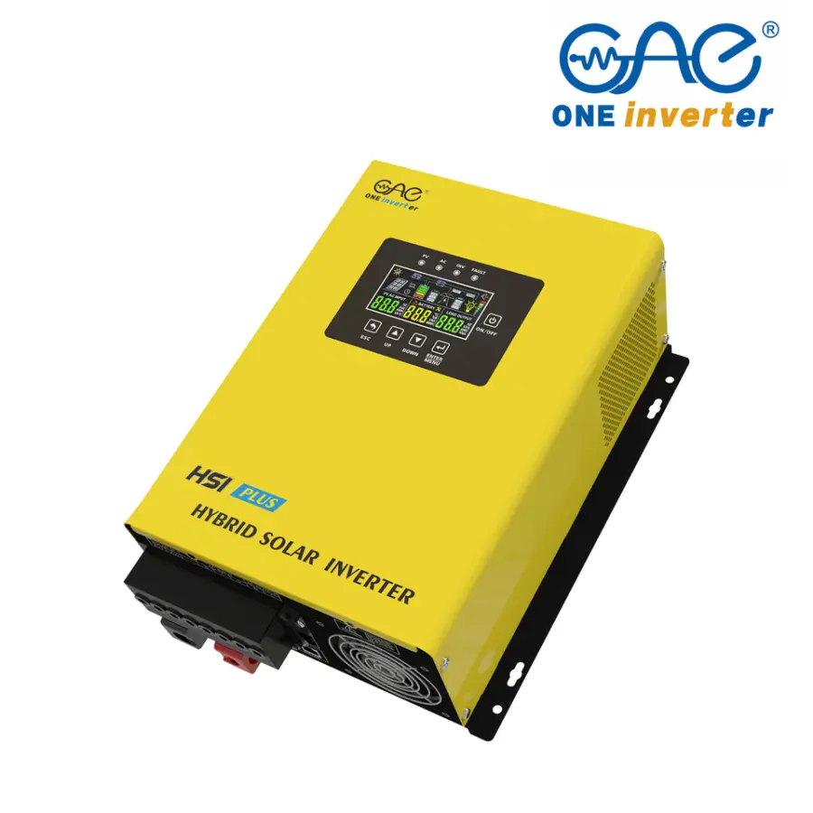 1.2kw Hybrid Inverter 12v Solar Power System 1000W 1200W Pure Sine Wave 60Hz Output Frequency LCD LED Display — image 4