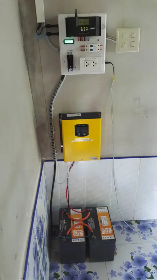 1200W 12V 24V Pure Sine Wave Off Grid Inverter with MPPT Controller RS485 Communication Supports Lithium Battery — image 6