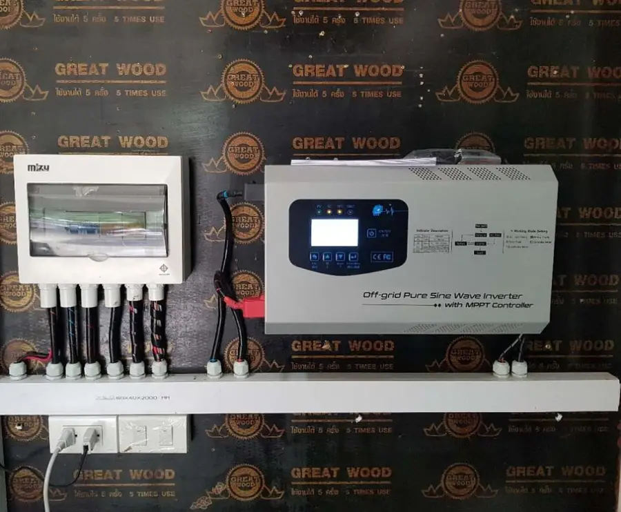 Hybrid Solar Inverter air Conditoiner Battery Inverter off Grid 5kw 6kw 1kw MPPT Charger Controller 50A — image 7