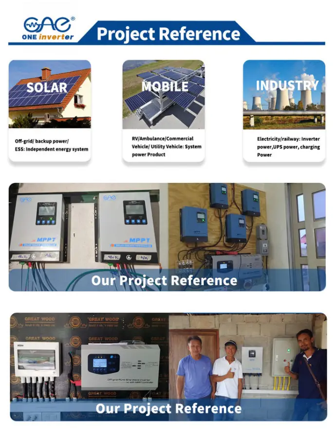 Off Grid Hybrid MPPT Solar Inverter 4kva 5kva 6kva 7kva 8kva Pure Sine Wave Inverter — image 7