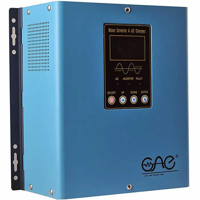 1KVA Invertor 12v to 220v Hybrid Pure Sine Wave with Solar Charge Controller and Battery Charge — image 5