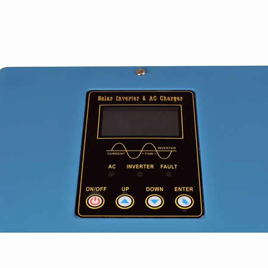 1KVA Invertor 12v to 220v Hybrid Pure Sine Wave with Solar Charge Controller and Battery Charge — image 6