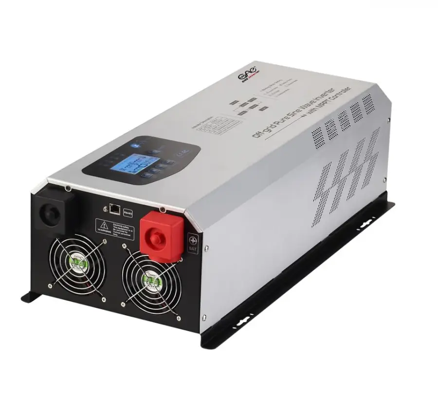 3kW 24V 48V Off Grid Solar Inverter Pure Sine Wave with MPPT Charger RS485 Support for RV Home Lithium Battery — view 2