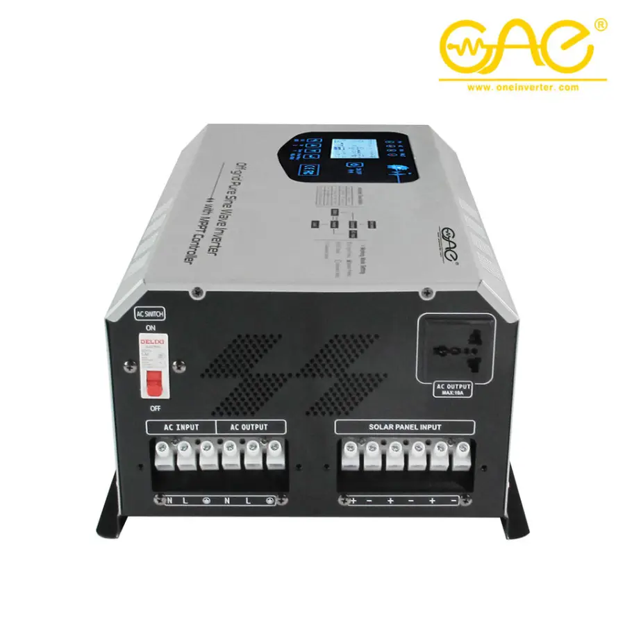1500 Watts DC 12/24/48 Volt to AC 220V 110V 240V Hybrid Solar Inverter From China Manufacturers — image 4