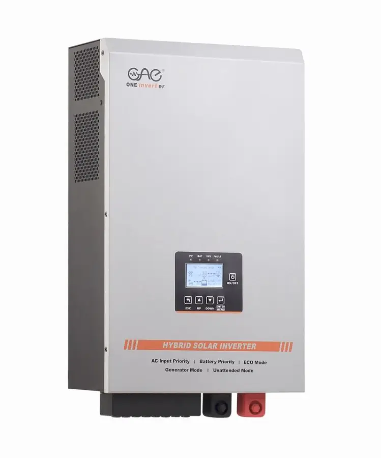 6KW 24V 48V Off Grid Pure Sine Wave Solar Inverter Built in MPPT with RS485 for Lithium Battery Use — view 1