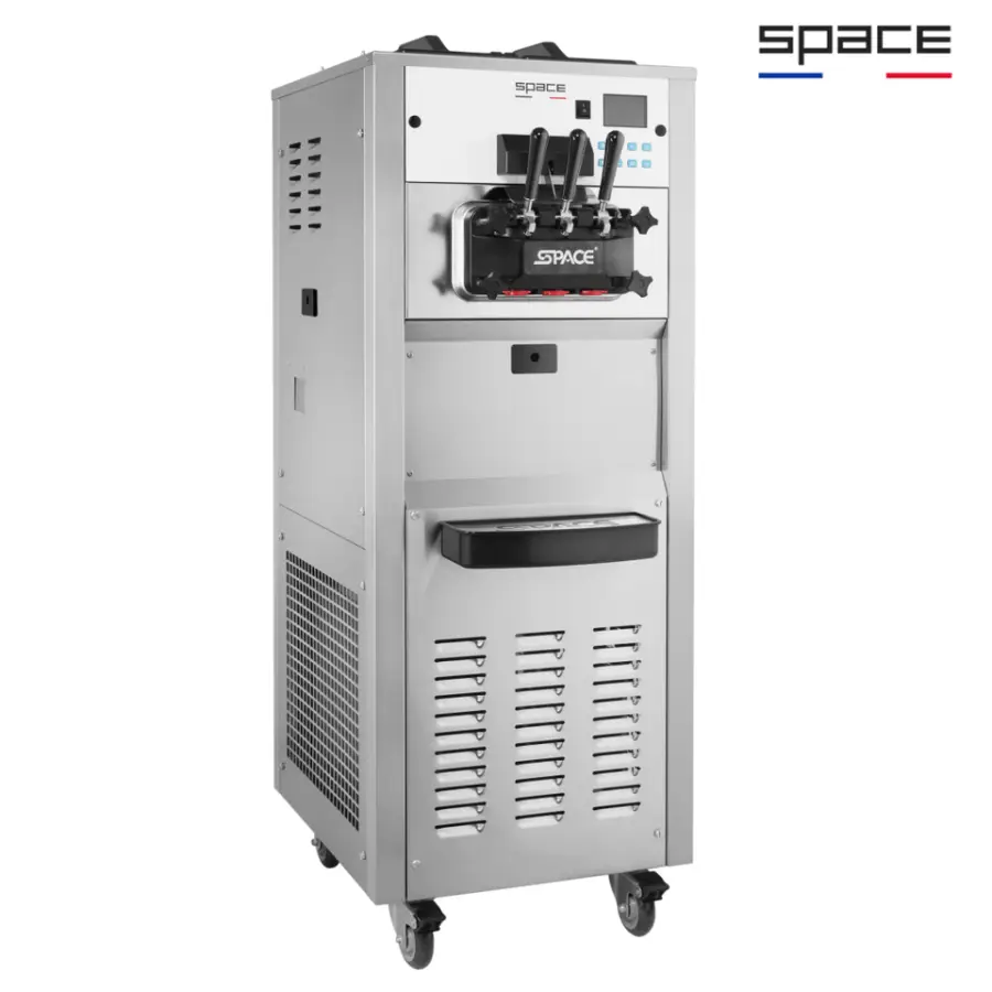 SPACE Floor Standing Frozen Yogurt Machine 6240 Soft Serve Ice Creme Machine Gravity Feed — image 3