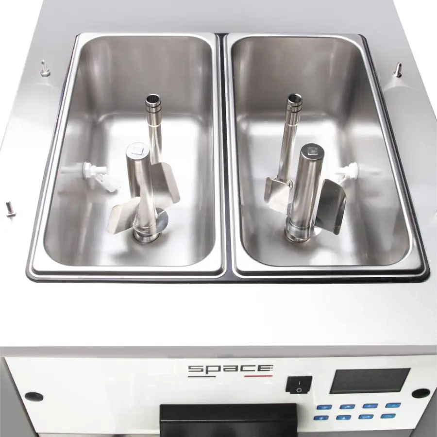SPACE Floor Standing Frozen Yogurt Machine 6240 Soft Serve Ice Creme Machine Gravity Feed — image 5