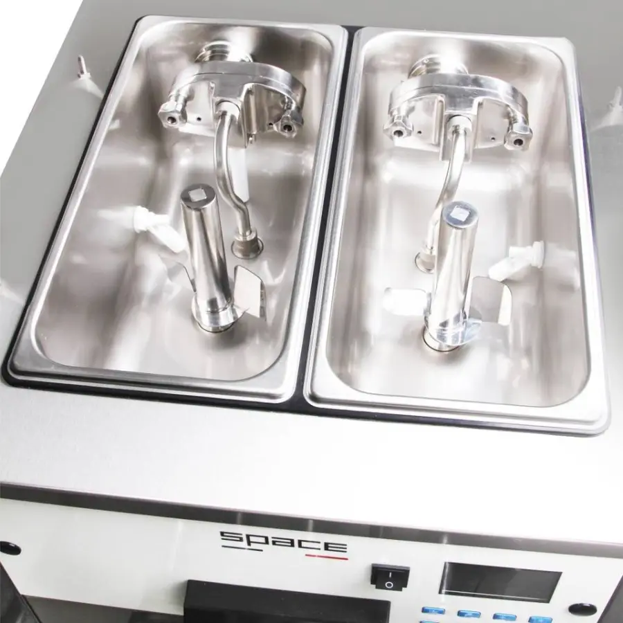 SPACE Floor Standing Frozen Yogurt Machine 6240 Soft Serve Ice Creme Machine Gravity Feed — image 6