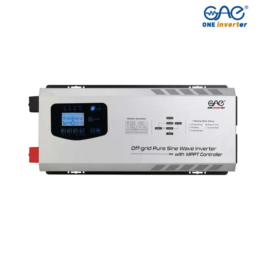 FTS Low Frequency Solar Power Inverter with Charger Controller 2000W 12V 24V — image 3