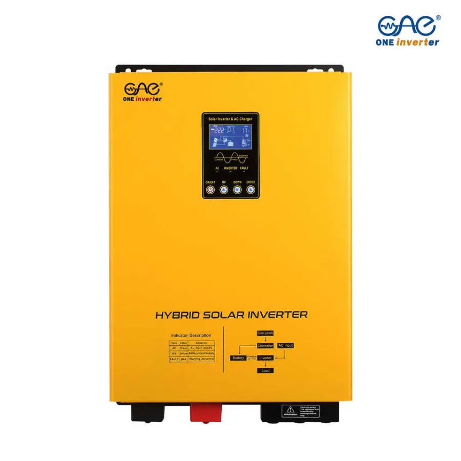 Hybrid 24V 48V off Grid Solar Power Inverter 5000W with MPPT Solar Charge Controller and Parallel Function for Home Project — image 3