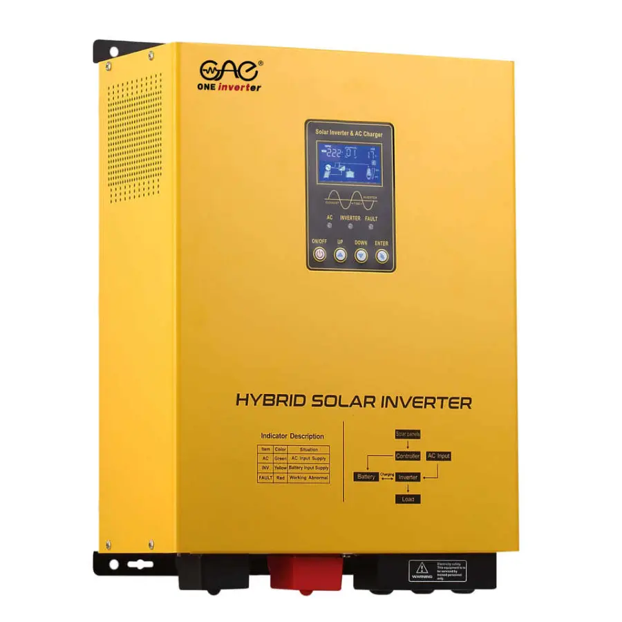 Hot Sale Off Grid Mini 12v 24v 350w 700w 1000w 1200w 1500w Inverter Solar Power — view 1