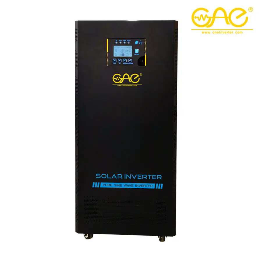 10kva 20kva 30kva Inverter 48v 96v 192v 240vdc to 220vac Phase Pure Sine Wave Output — image 3