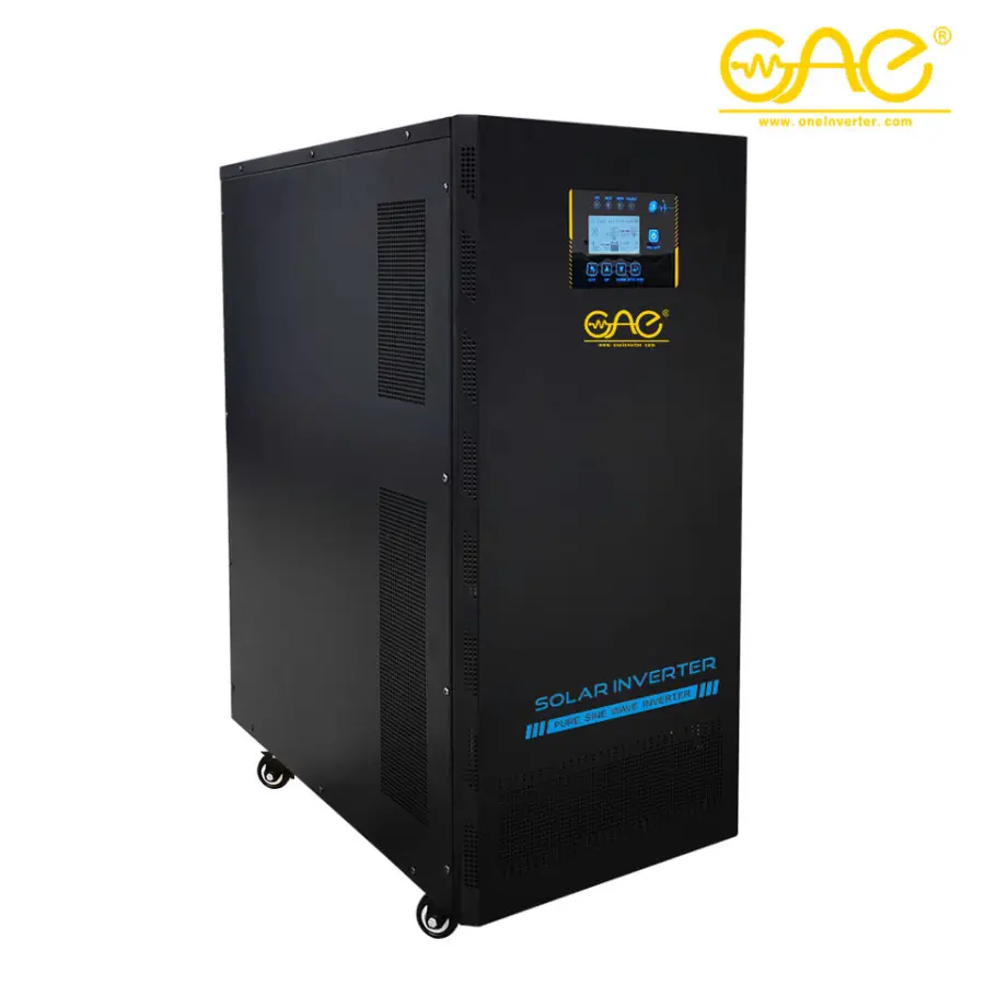 10kva 20kva 30kva Inverter 48v 96v 192v 240vdc to 220vac Phase Pure Sine Wave Output — image 4