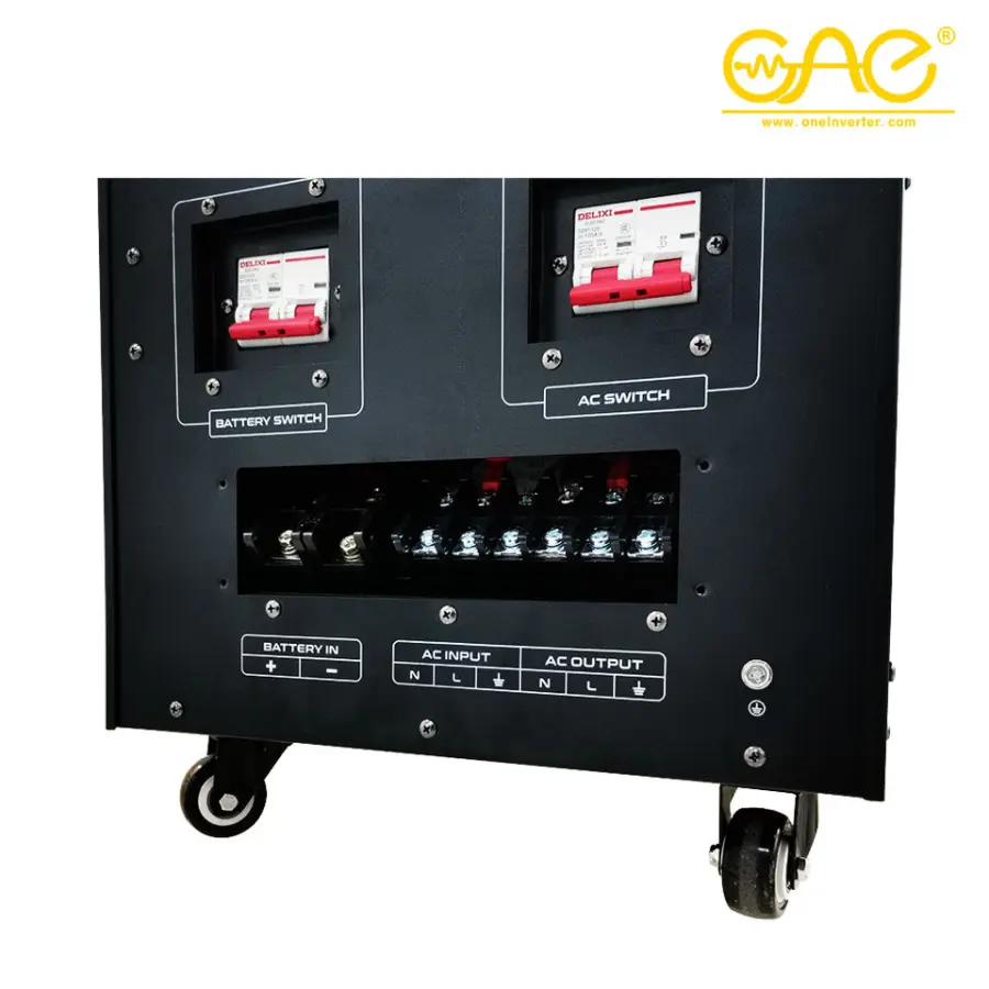 10kva 20kva 30kva Inverter 48v 96v 192v 240vdc to 220vac Phase Pure Sine Wave Output — image 7