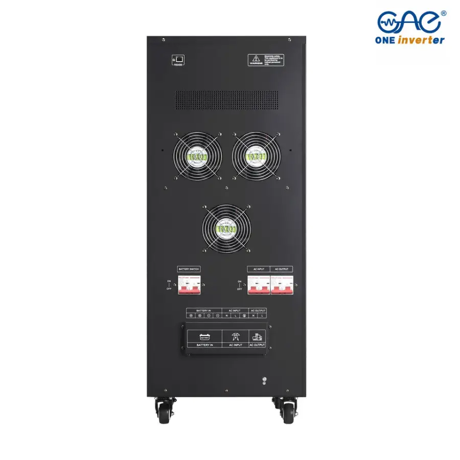 30KW/45KVA 240VDC Powerful Rated Inverter 20A AC Charger AC DC Inverter off Grid Inverter — image 6