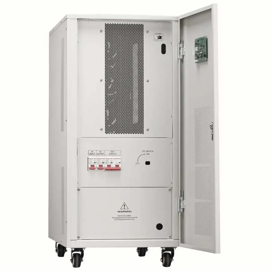 off Grid Hybrid Solar Inverter 15kw 20kw 30kw with Built in 100A Mppt Solar Charge Controller and with Ac Charge — view 4