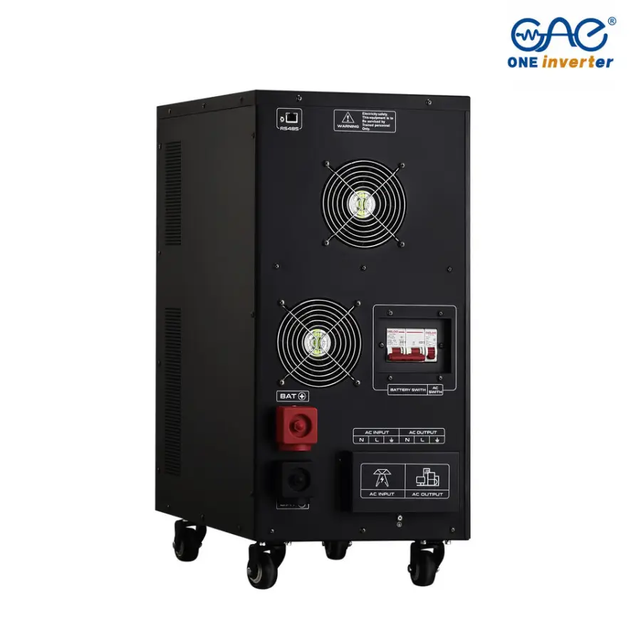 48V 96V 192V 7KW 10KW 15KW UPS Inverter With Short Transfer Time — image 3