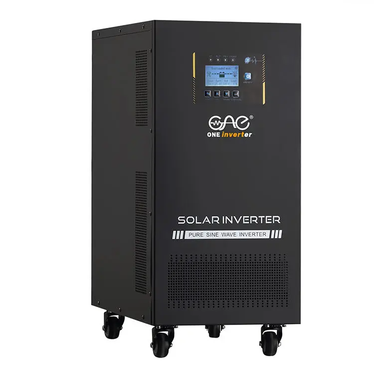 Heavy Power Ups Inverter with Charger 15kw Dc Ac Pure Sine Wave Solar Inverter — view 1