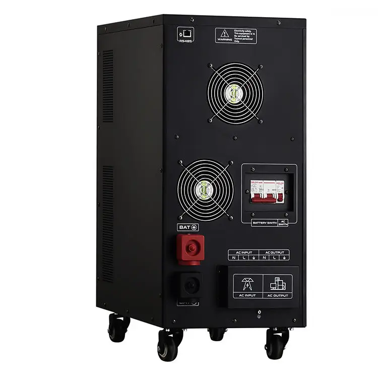 Heavy Power Ups Inverter with Charger 15kw Dc Ac Pure Sine Wave Solar Inverter — view 2
