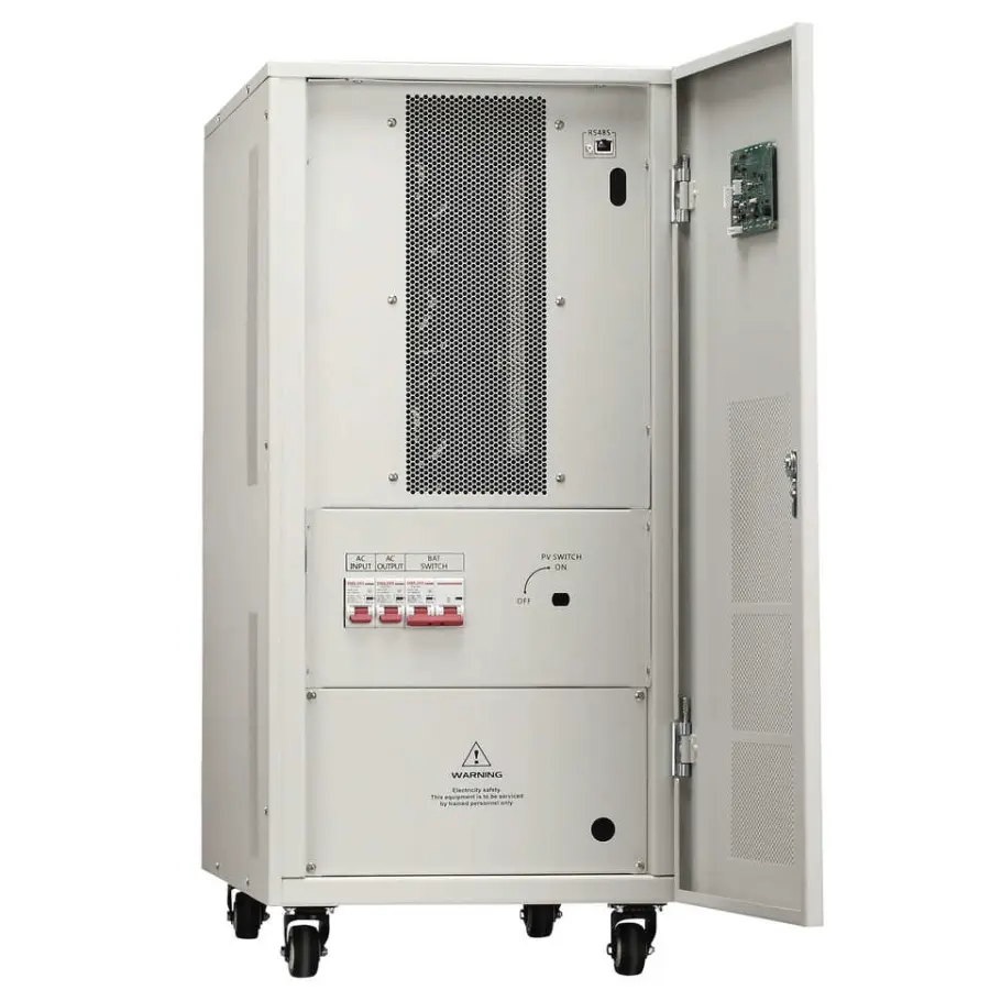 15kw 192vdc 220vac Hybrid Solar Inverter With 100amp Mppt Solar Charge Controller — image 3