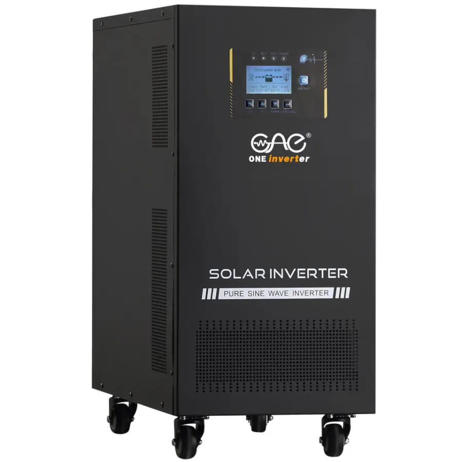10KVA 20KVA 30KVA 40KVA 50KVA off Grid Inverter Single Phase 3 Phase off Grid Solar Hybrid Inverter 10 kw — view 1