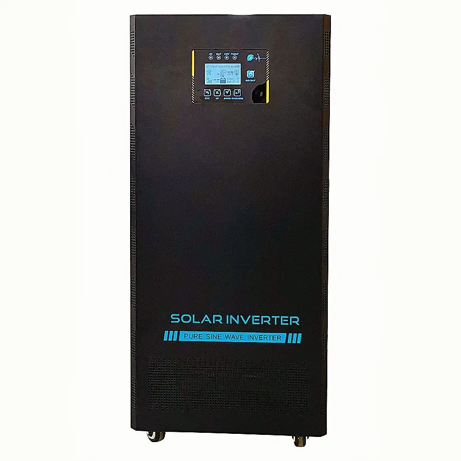 off Grid Solar Inverter 10kva 10kw 48V 96VDC 220V 230V Single-phase Pure Sine Wave for Solar Power System Home — view 1