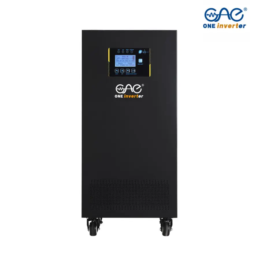 Hybrid Solar Power Inverter 10KW 15KVA 96V 240V 360V DC to 110V 220V AC 10000W 15000VA Controller — image 4