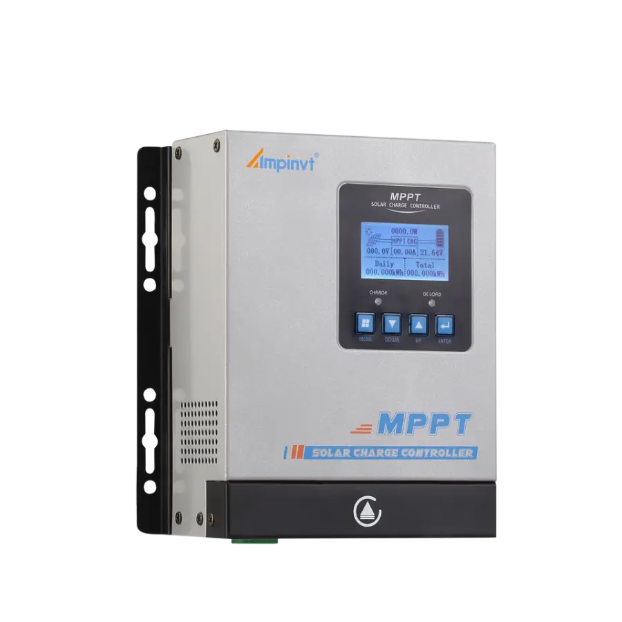 40A MPPT Solar Charge Controller 12V-48V Auto Inverter System PV Inverter Battery Charger — view 1