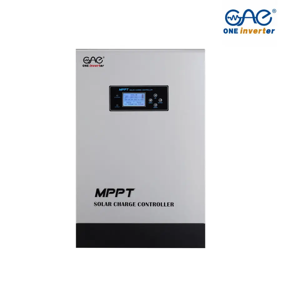 100A MPPT Charge Controller Inverter 99% Efficient Solar Charging Inverter System — view 1