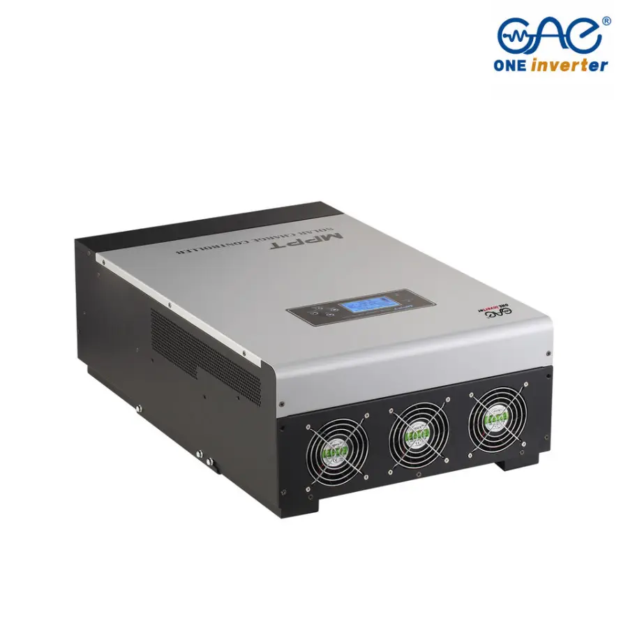 100A MPPT Charge Controller Inverter 99% Efficient Solar Charging Inverter System — view 4