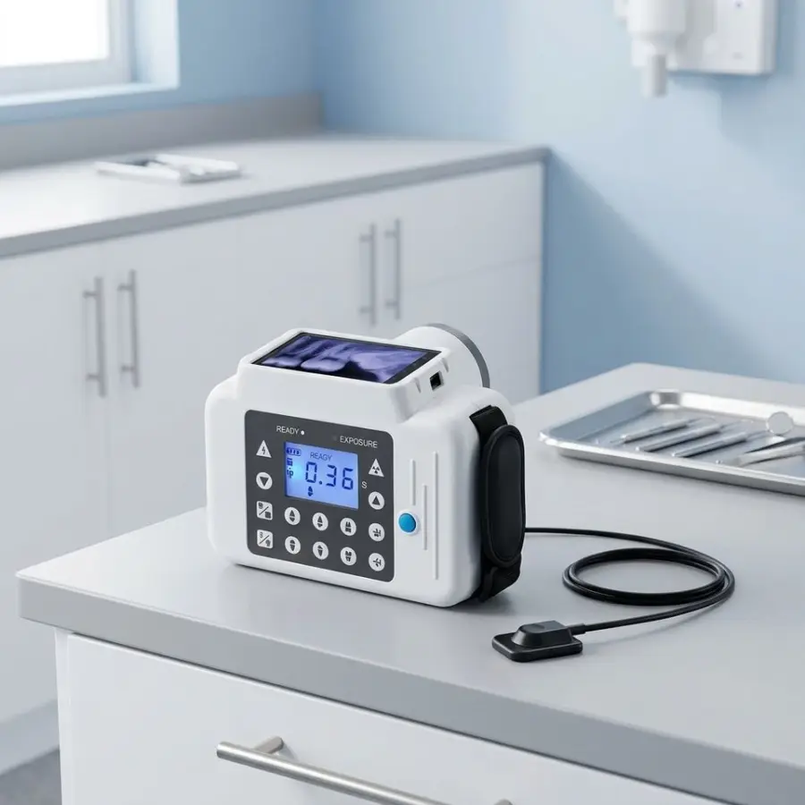 Portable Digital Dental X-ray Machine 2 in 1 Sensor Imaging Unit Battery and AC Powered for Clinic Use — image 3