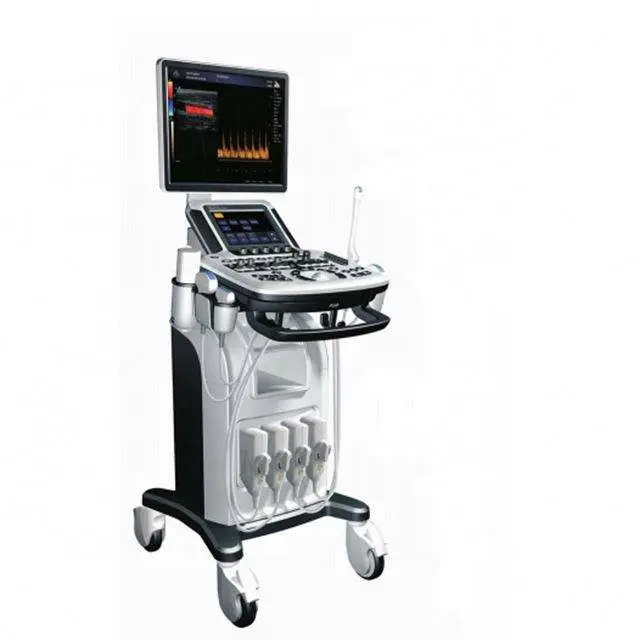 Zoncare Hot Selling Trolley Medical Color Doppler 3D 4D Ultrasound Machine for Hospital — image 4