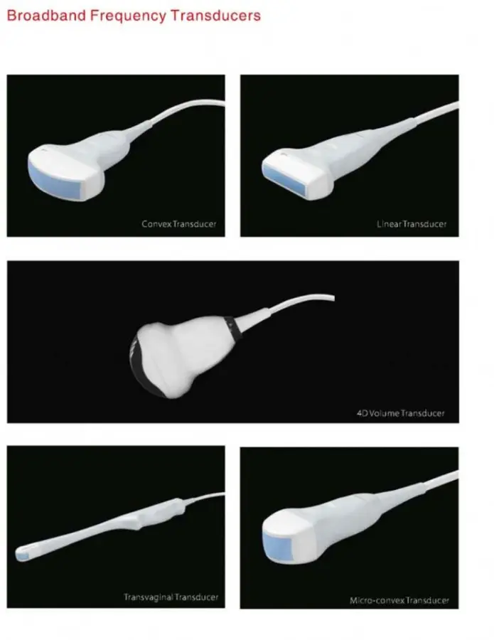 Zoncare Hot Selling Trolley Medical Color Doppler 3D 4D Ultrasound Machine for Hospital — image 7