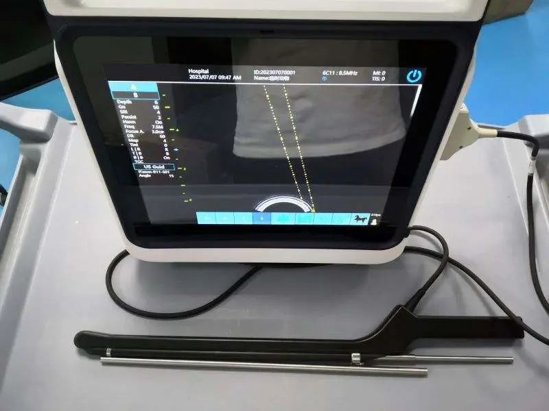 Portable Vet Ultrasound Machine Veterinary Ultrasound Ovum Pick-Up Egg Collection Ultrasound Scanner — image 3