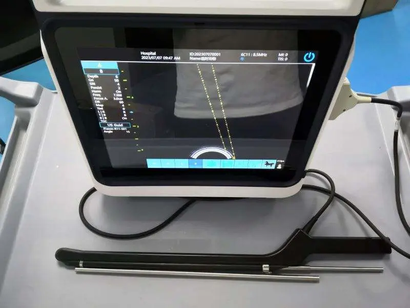 Portable Vet Ultrasound Machine Veterinary Ultrasound Ovum Pick-Up Egg Collection Ultrasound Scanner — image 6