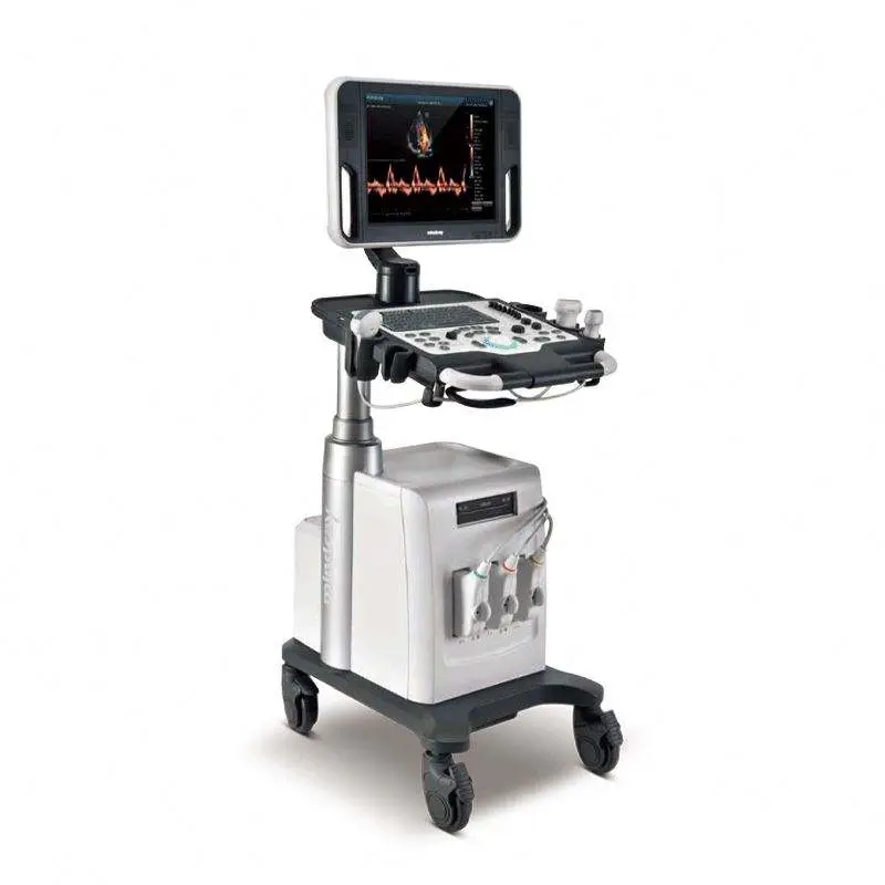 Mindry Advanced Ultrasound Machine Diagnostic Ultrasound System with Three Active Transducer Connectors — view 1