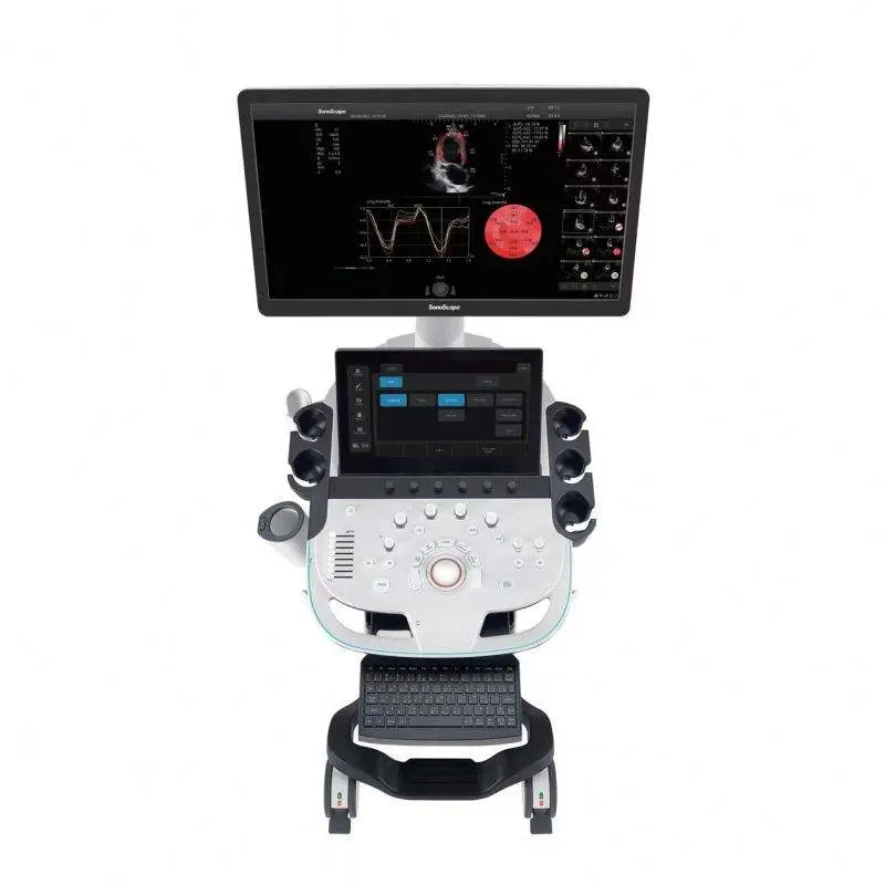 SonoScape P12 Elite Ultrasound Instrument Medical Ultrasonic Diagnosis System Echocardiography Machine Echo Machine Pric — view 1