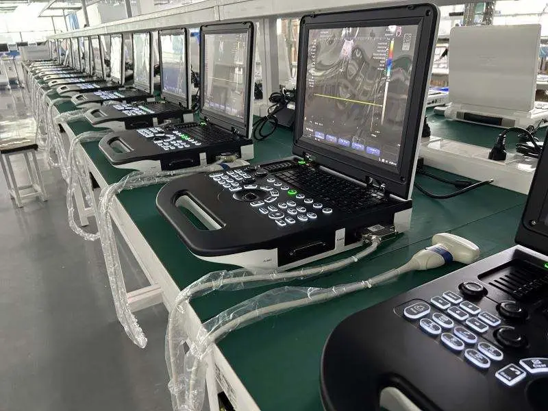 Cheapest Price Portable Medical Hospital Veterinary Clinic Laptop 3d Color Ultrasound Machine — image 5